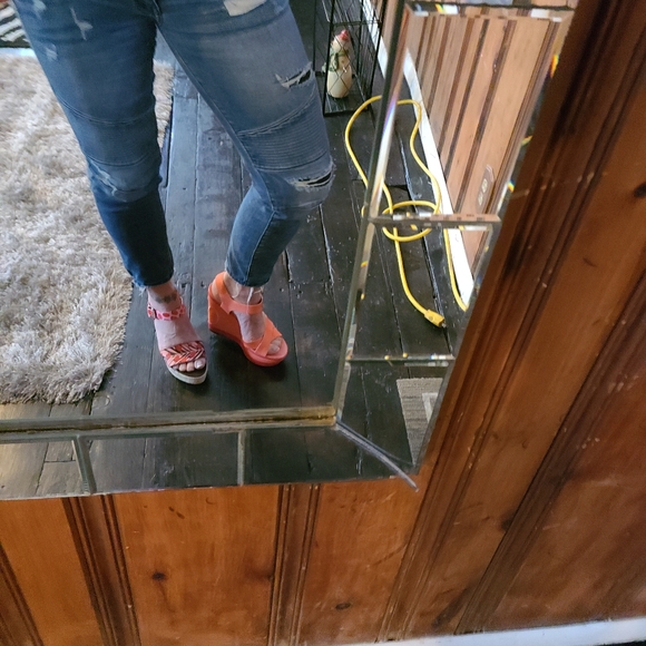 Louis vuitton orange pink sandels - Picture 12 of 14